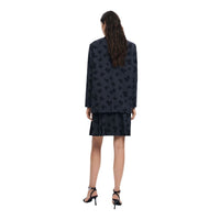 Desigual Desigual Gray Polyester Suits & Women's Blazer