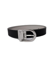 Calvin Klein Leather Belt with Buckle Fastening