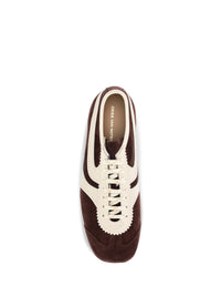 Dries Van Noten Men Leather Panelled Sneakers