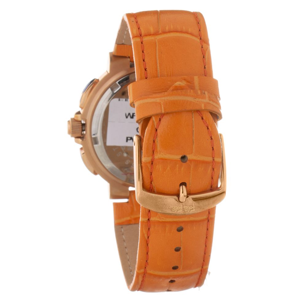 Folli Follie Folli Follie Orange Leather Dress Women's Watch