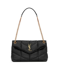 Saint Laurent Women Small Lambskin Puffer