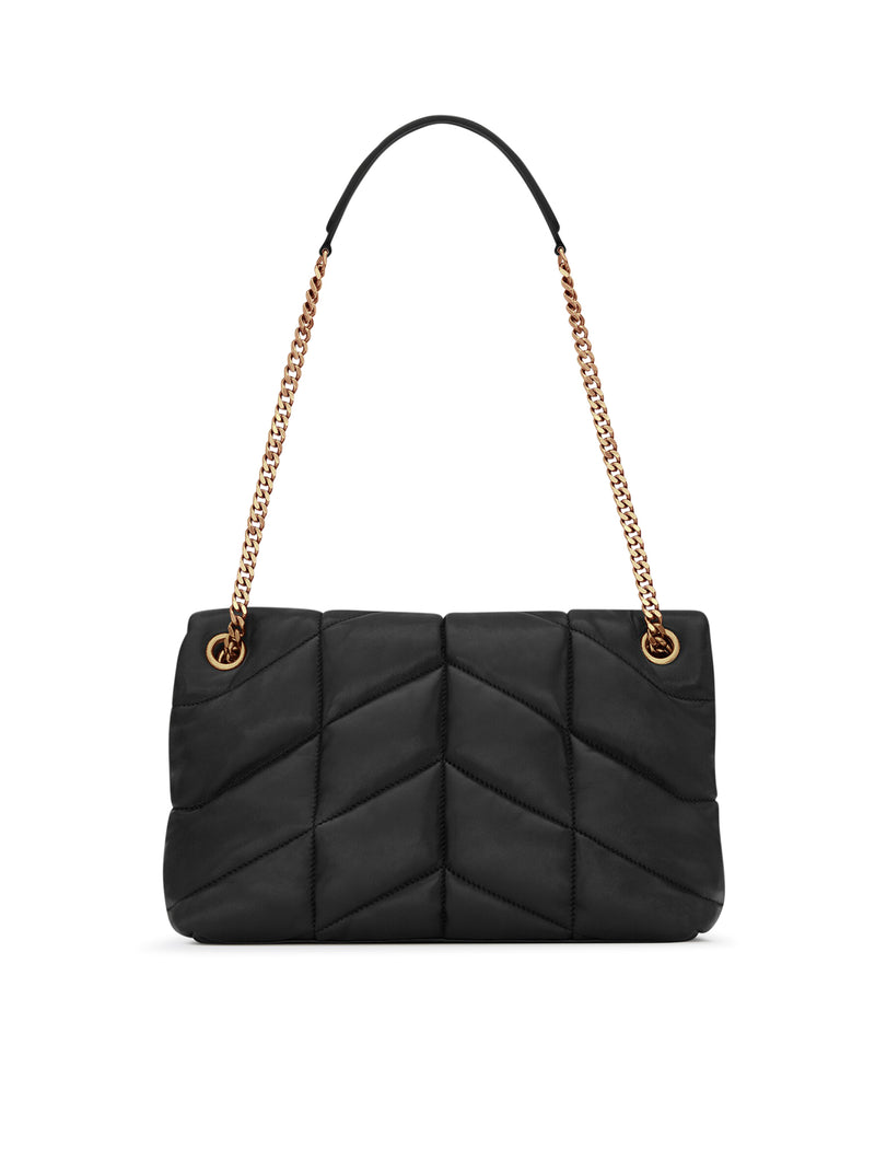 Saint Laurent Women Small Lambskin Puffer