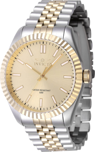 Invicta Men's Specialty Gold Dial Watch - 47487