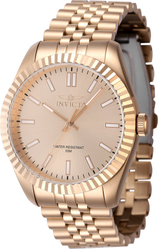 Invicta Men's Specialty Rose Gold Dial Watch - 47493
