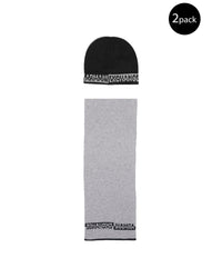 Armani Exchange Knit Hat Scarf Set 2Pack