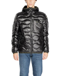 Blauer USA Lightweight Down Puffer Jacket - Men's Black Black