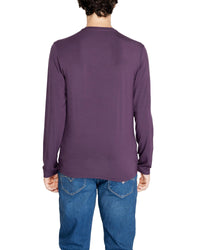 Emporio Armani Underwear Mens Long Sleeve TShirt Purple