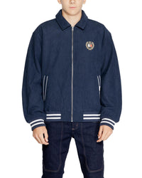 Tommy Hilfiger Jeans Tommy Hilfiger Mens Corduroy Varsity Jacket Navy Blue