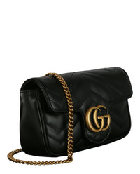 Gucci Gucci Womens GG Marmont Super Mini Bag