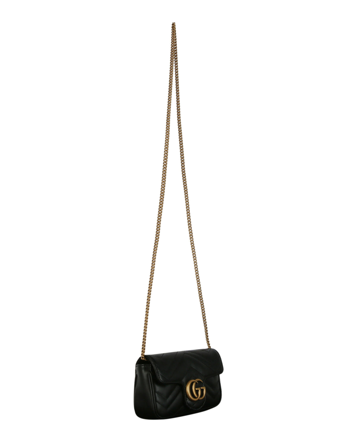Gucci Gucci Womens GG Marmont Super Mini Bag