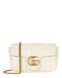 Gucci Gucci Womens GG Marmont Super Mini Bag