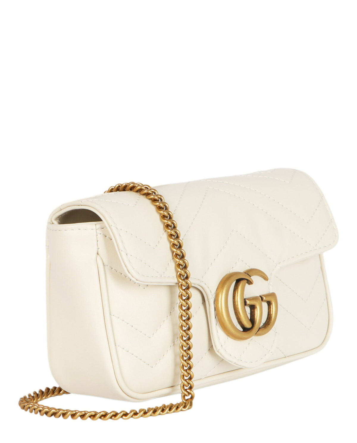 Gucci Gucci Womens GG Marmont Super Mini Bag