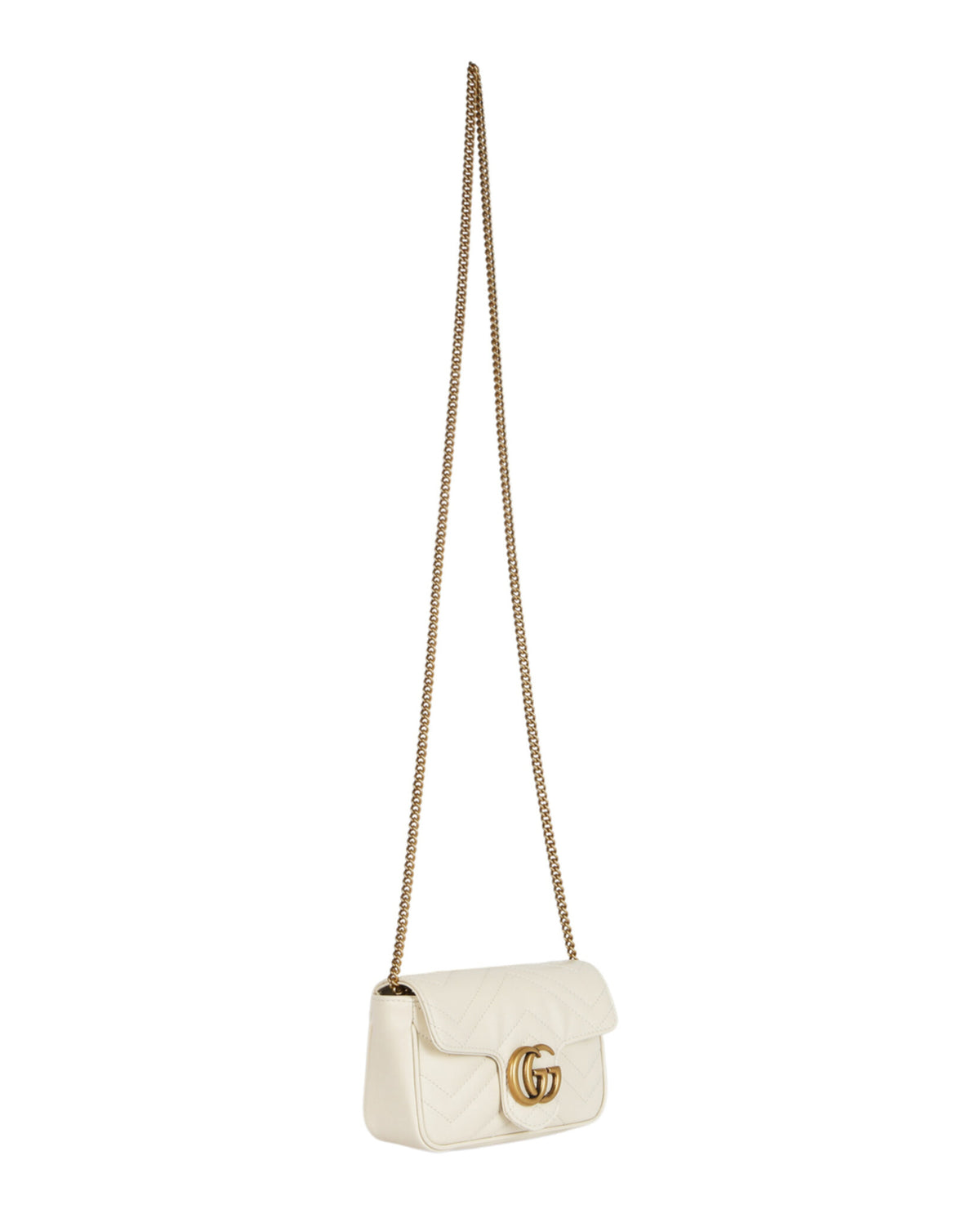 Gucci Gucci Womens GG Marmont Super Mini Bag
