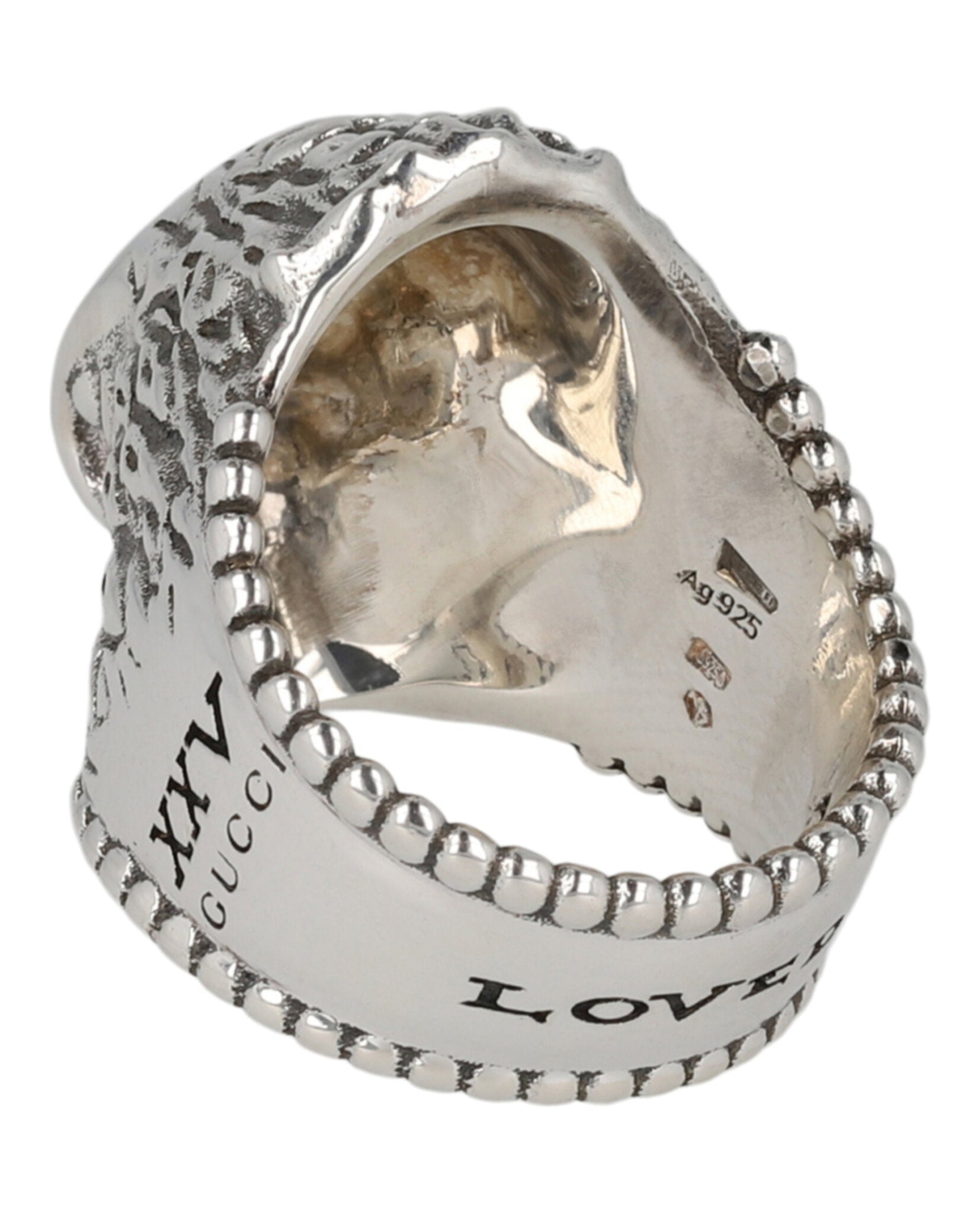 Gucci Mens Anger Forest Eagle Ring
