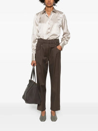 Brunello cucinelli Brunello Cucinelli Women Satin Shirt With Monili