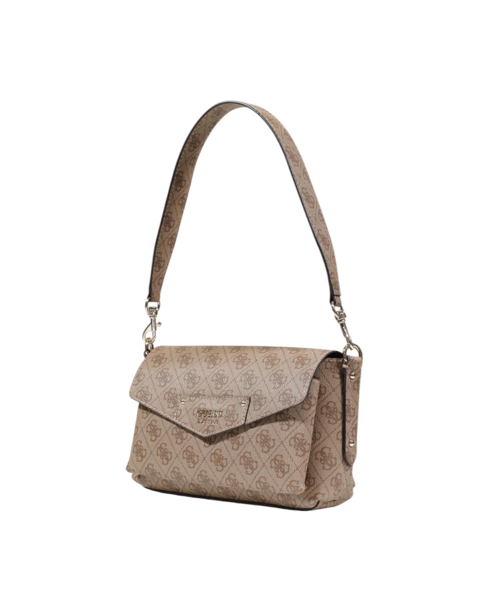 Guess Polyurethane Handbag with Detailed Design