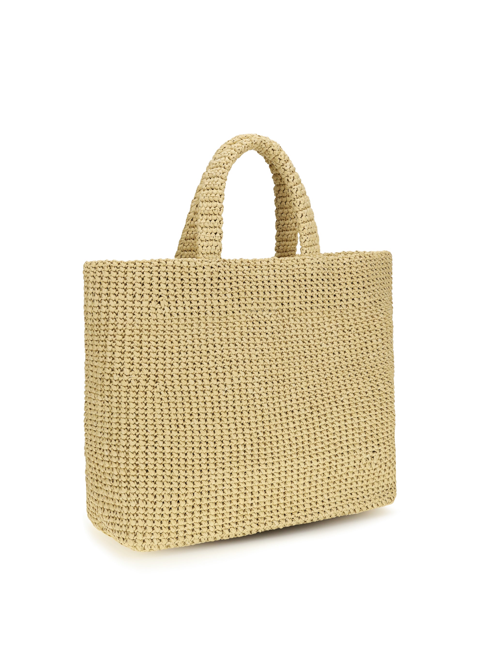 Prada Women Raffia Tote Bag