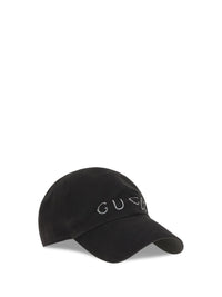 Gucci Women Rhinestone Logo Baseball Cap