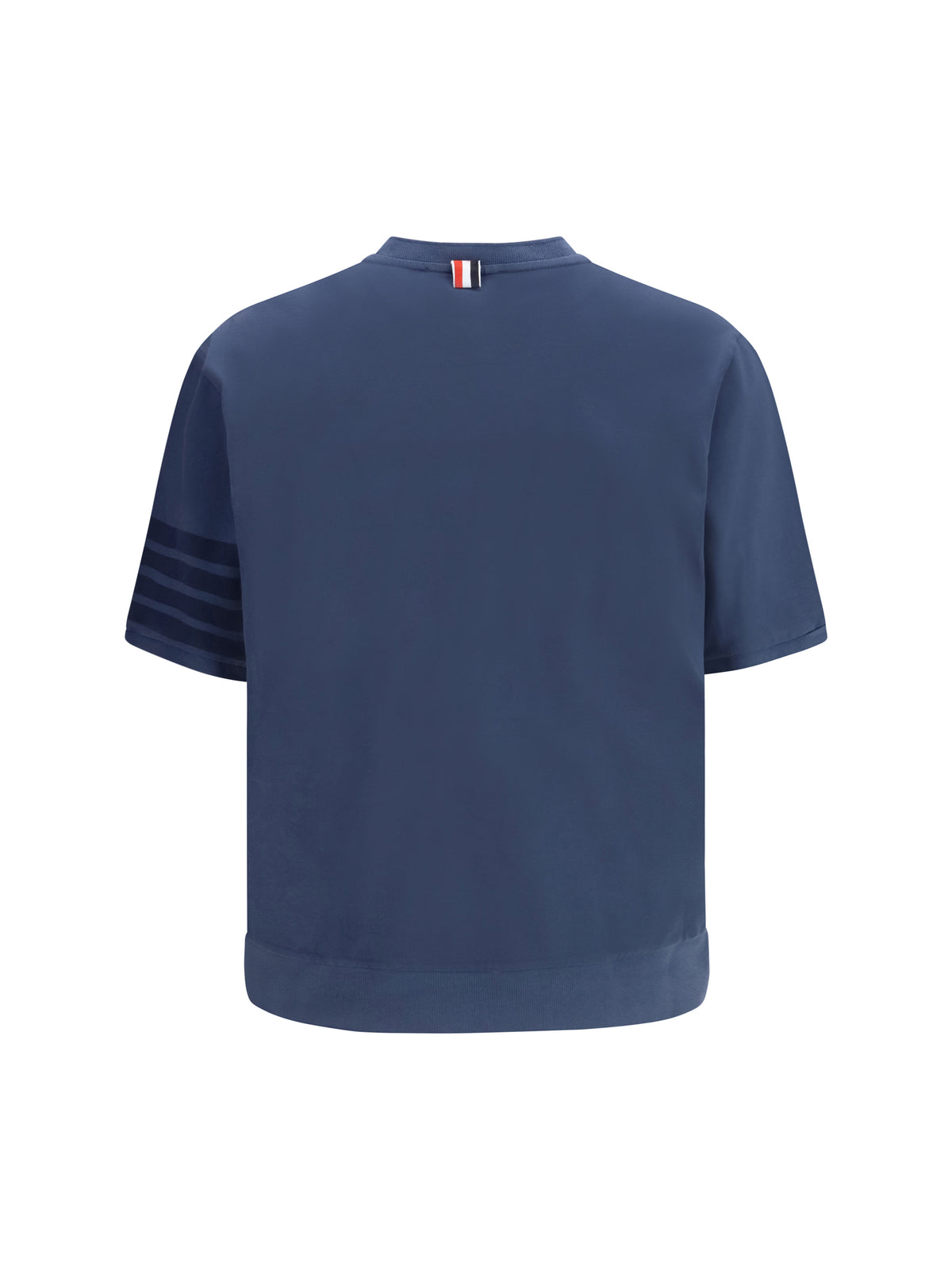 Thom Browne Men 4-Bar Cotton Jersey T-Shirt