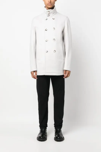 Herno Men's Double - Breasted Coat