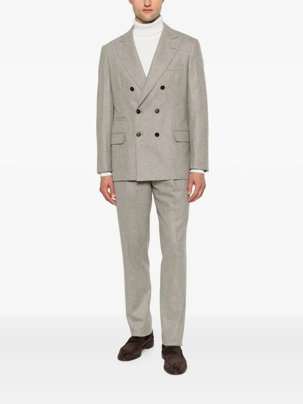 Brunello Cucinelli Men Double-Breasted Suit