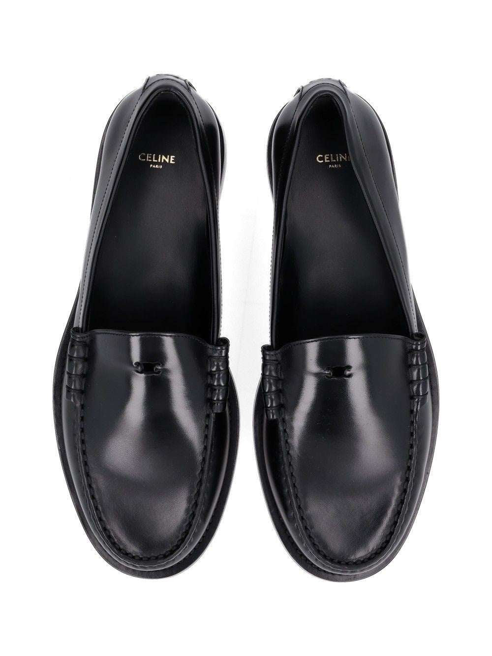 Celine Celine Men Polished Bull Leather Loafer