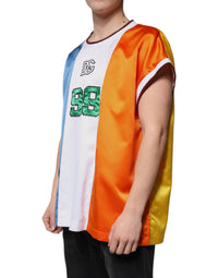 Dolce & Gabbana Multicolor Jersey Tank Sleeveless Men's T-shirt