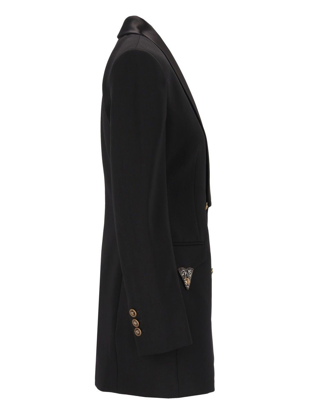 Versace Women Double-Breasted Evening Blazer