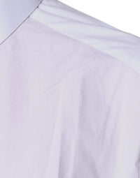 Dolce & Gabbana White Cotton Collared Long Sleeves Shirt Women's Top