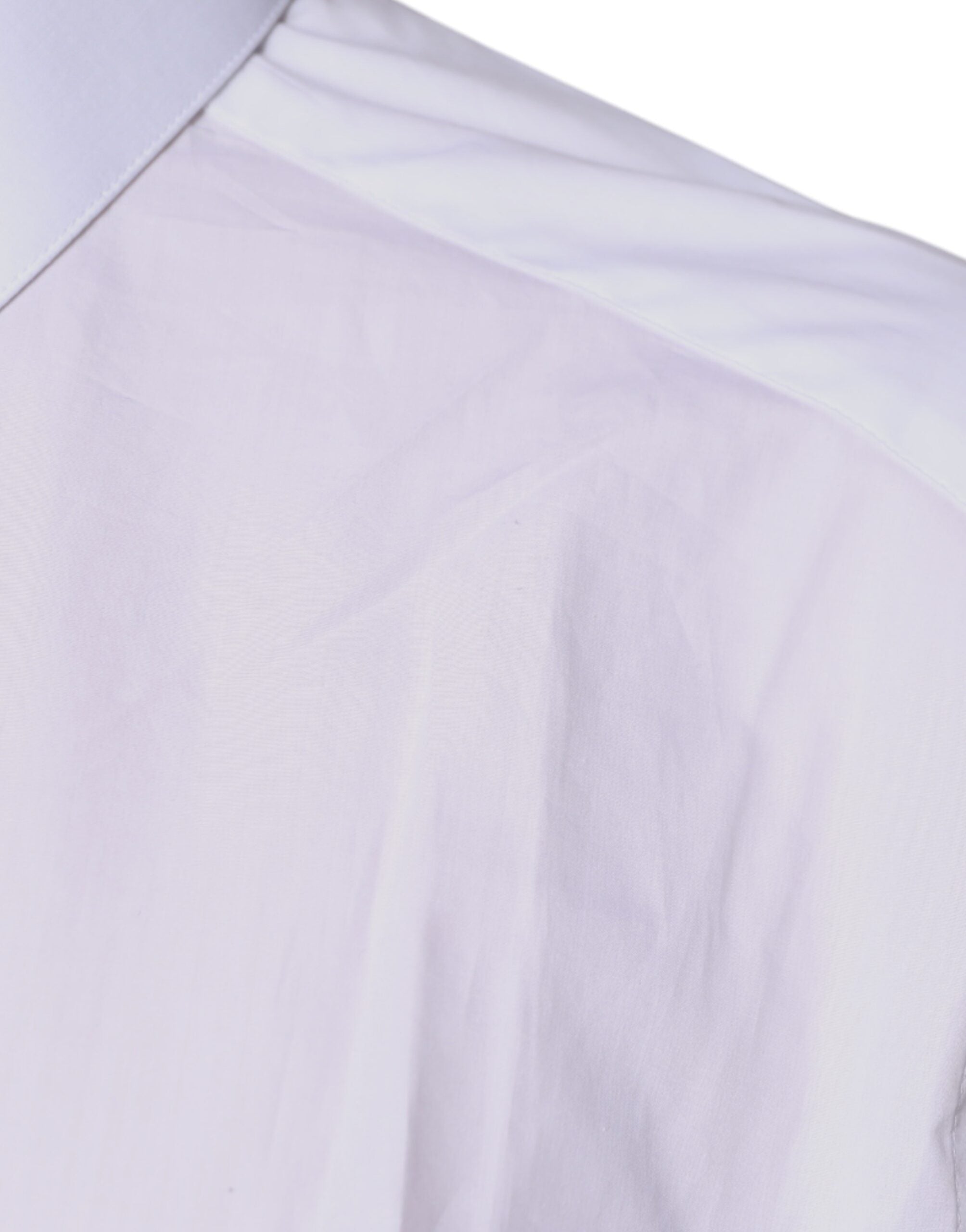 Dolce & Gabbana White Cotton Collared Long Sleeves Shirt Women's Top