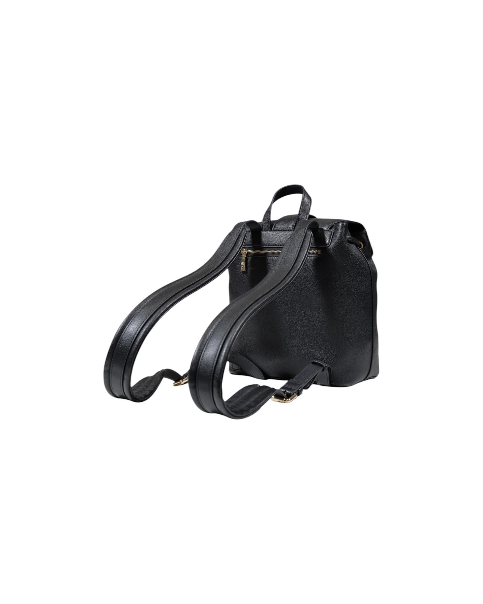 Love Moschino Mini Backpack Drawstring Closure Women Black Bags