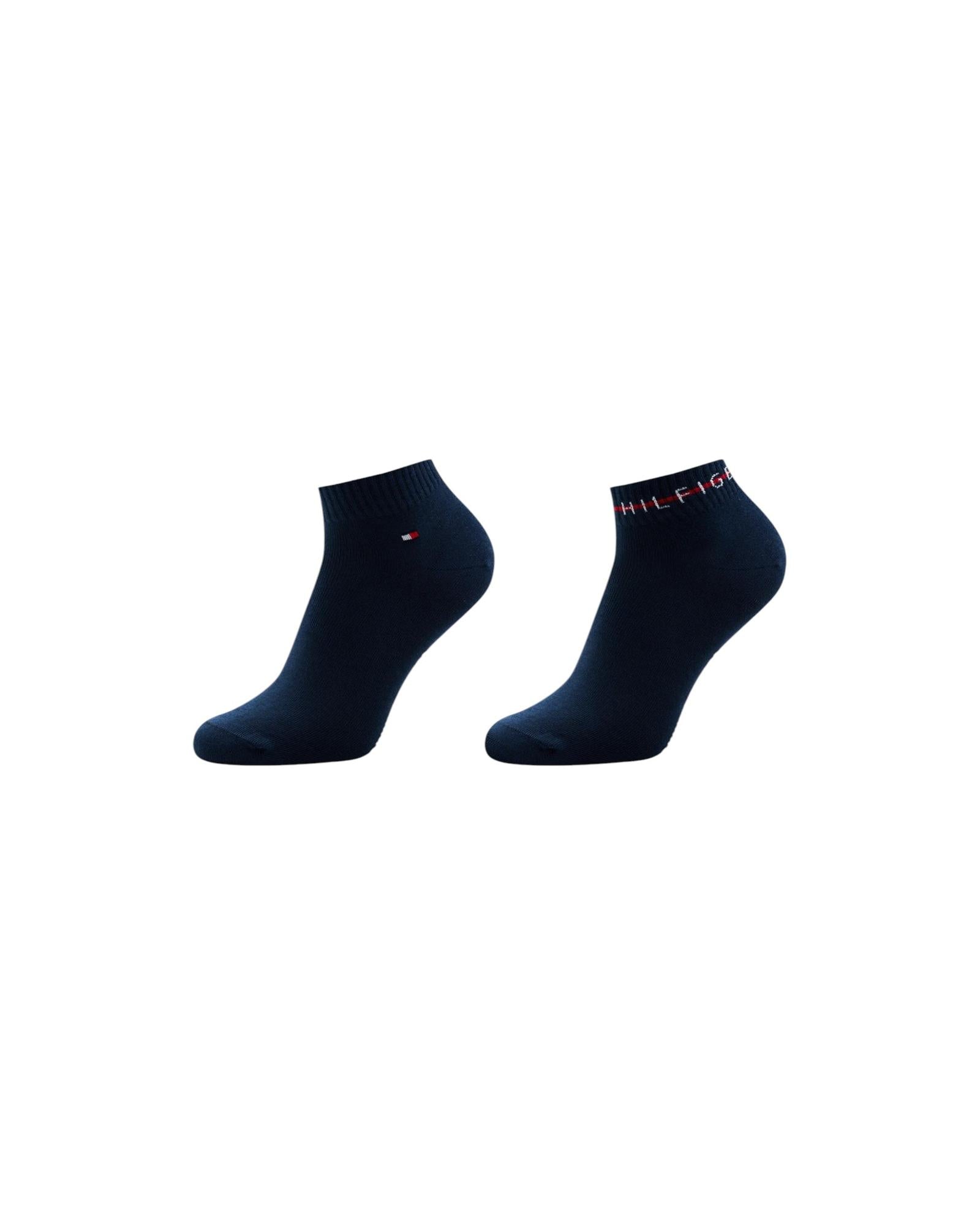 Tommy Hilfiger Ankle Socks Logo Design Comfort Men Blue Underwear Blue
