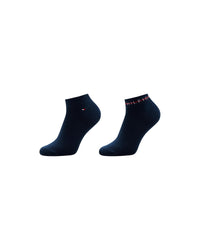 Tommy Hilfiger Ankle Socks Logo Design Comfort Men Blue Underwear Blue