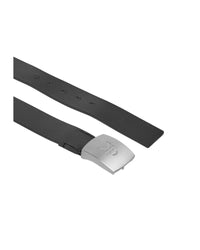 Calvin Klein Jeans Leather Belt with Buckle Fastening Men Black