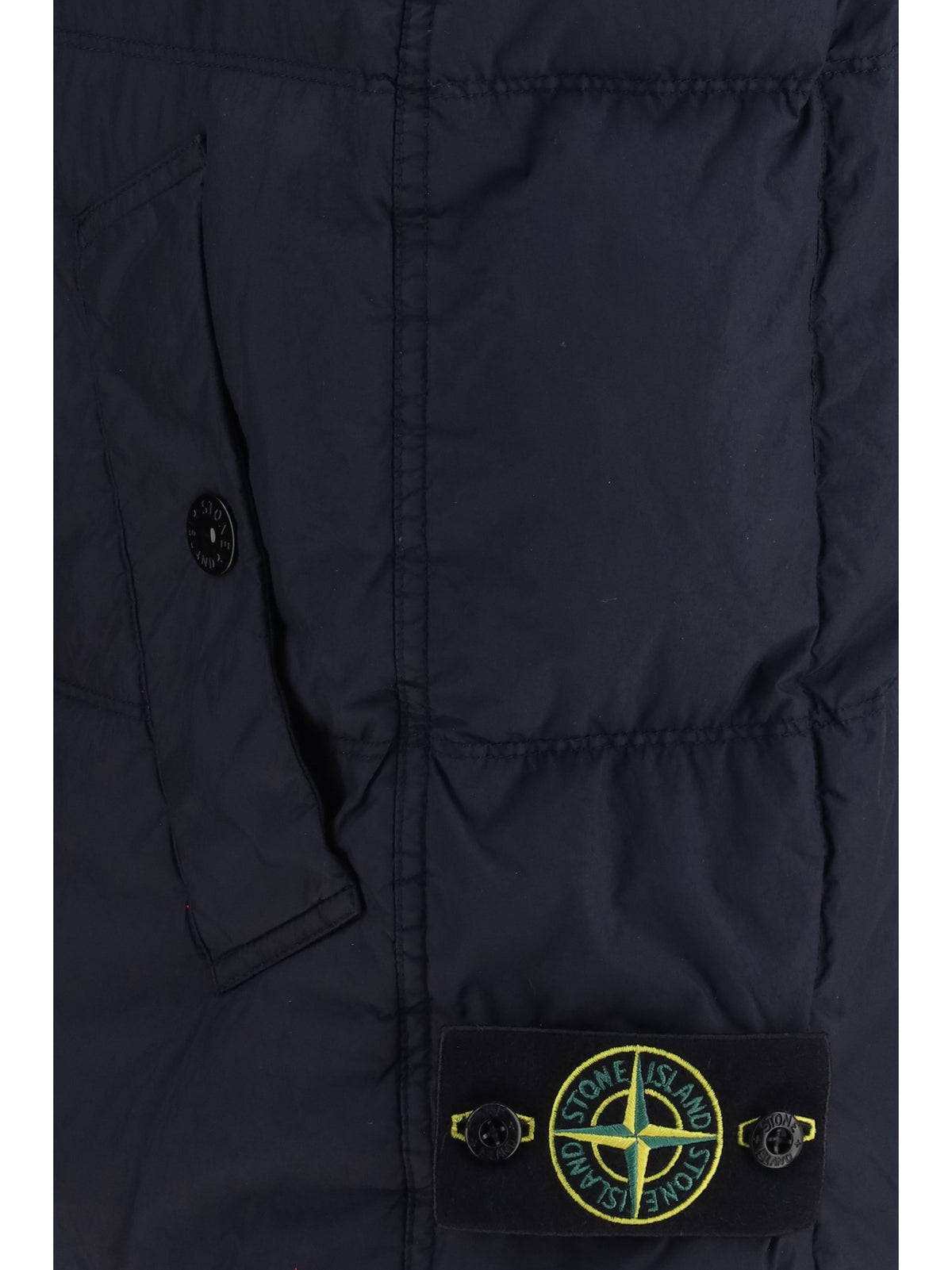 Stone Island Men Crinkle Reps Ny Padded Vest