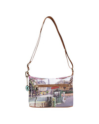 Y Not? Parisian Scene Crossbody Bag Women Beige