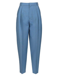 CELINE Celine Women Montauk Trousers In Wool And Mohair