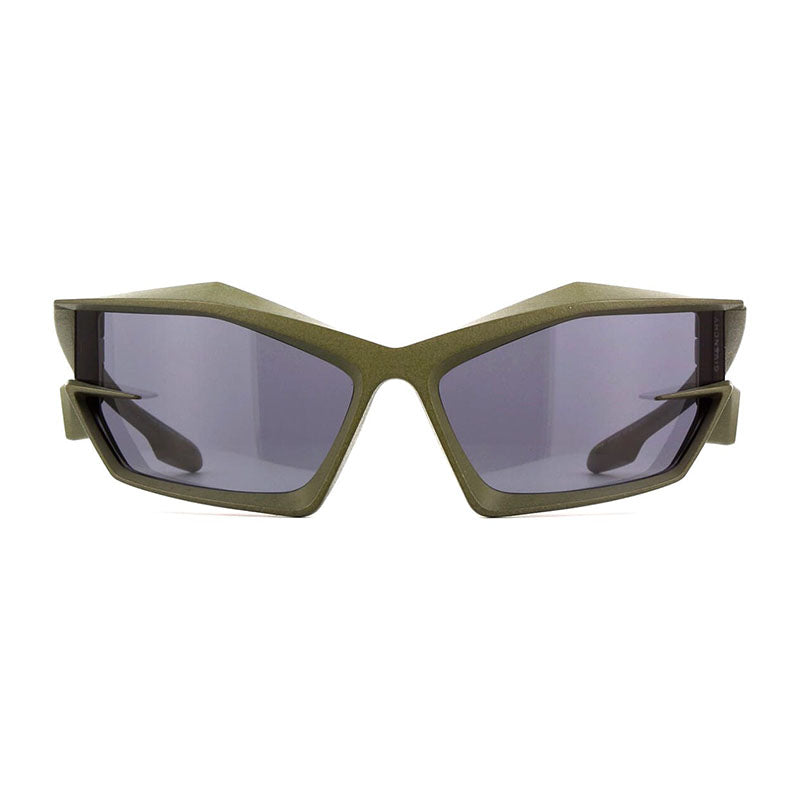 Givenchy Sunglasses Geometric Full Rim, Matte Black Frame and Smoke Lens GV40049I02A
