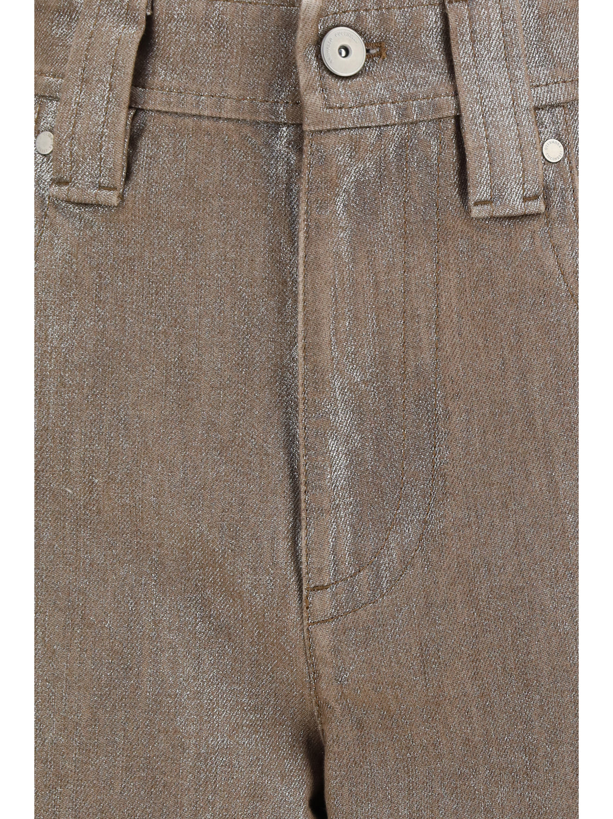 BRUNELLO CUCINELLI Brunello Cucinelli Women Lurex Wide-Leg Jeans