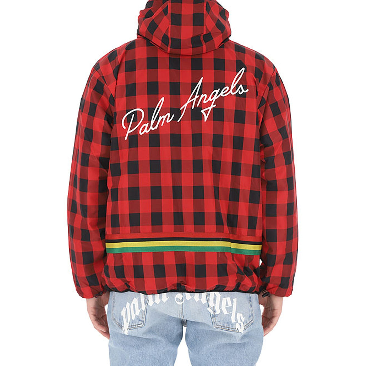Palm Angels Palm Angels Checked  Windbreaker Jacket Men