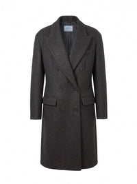 Prada Women Double-Breasted Coat