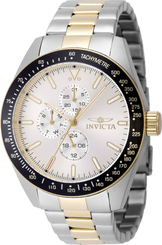 Invicta Men's Aviator Silver Dial Watch - 48861