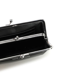 Comme Des Garcons Wallet Comme Des Garcons Wallet Women 'Kiss Clasp' Leather Coin Purse