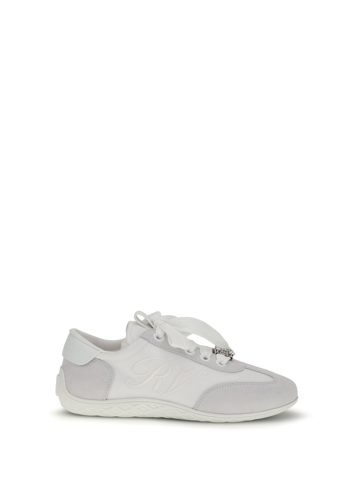 Roger Vivier Women Viv Low Suede Sneakers