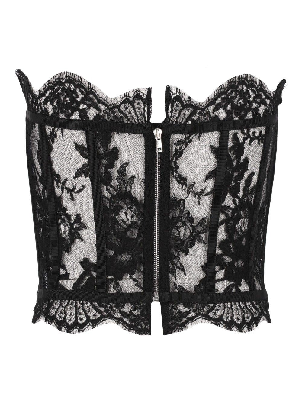 Dolce & Gabbana Women Chantilly Lace Bustier