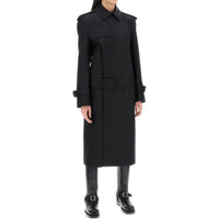 Burberry Burberry Blend Silk Trench Coat Women