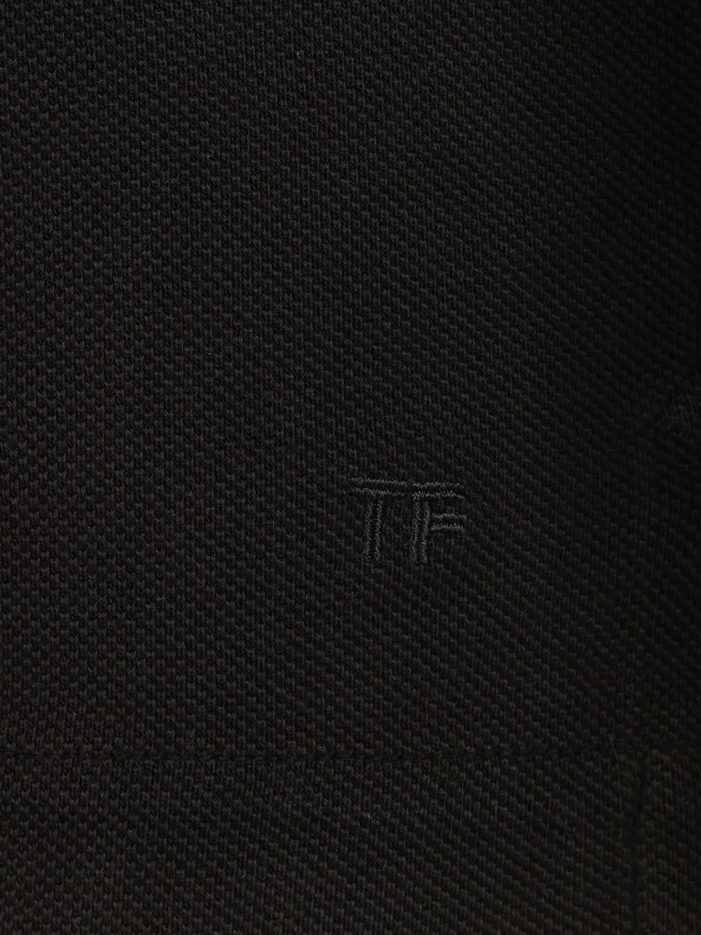 Tom Ford Men Cotton Piqué Polo Shirt