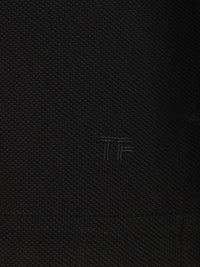 Tom Ford Men Cotton Piqué Polo Shirt