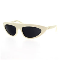 Celine Sunglasses Geometric Full Rim, Shiny Black Frame and Smoke Lens CL40261I01A