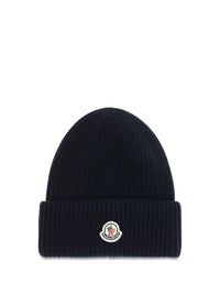 Moncler Men Wool And Cashmere-Blend Beanie
